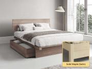 Japanese Storage Bed solid maple