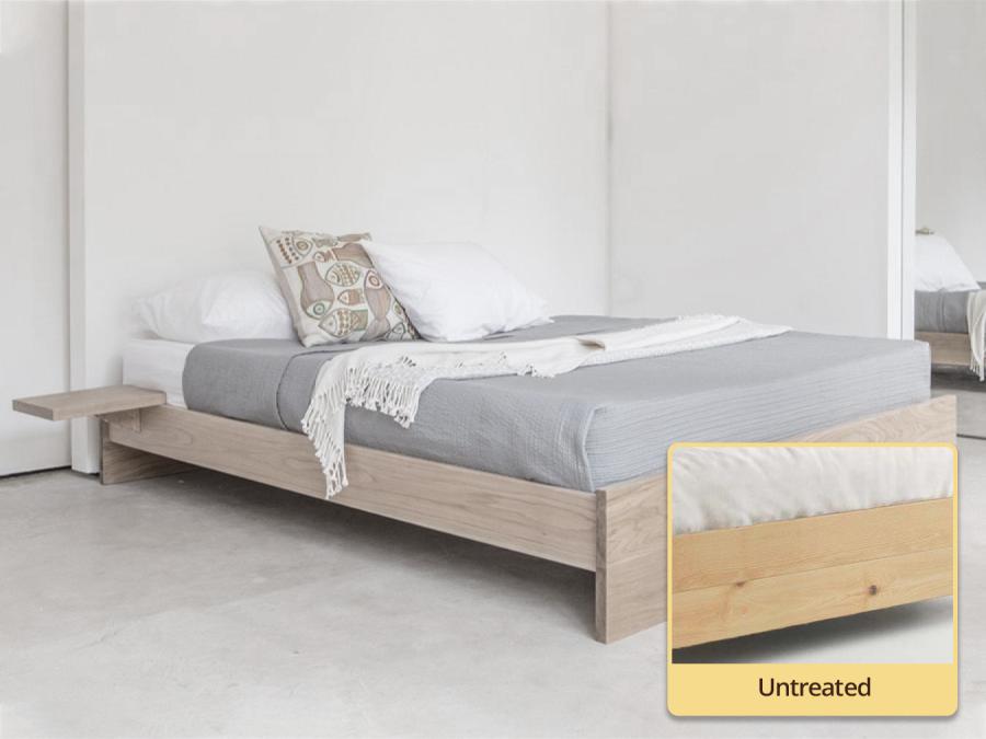 Enkel Bed (No Headboard) untreated