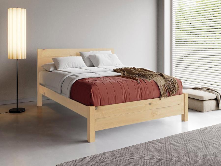 natural wooden bed frame chelsea design by get laid beds