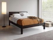 black wooden kensington bed