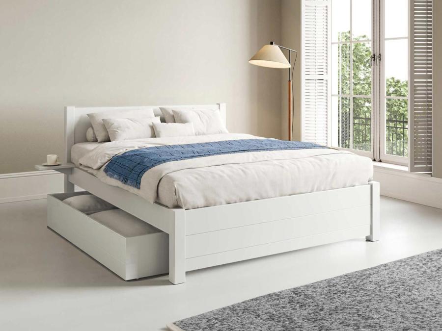 white wooden london bed frame design by get laid beds