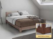 Low Tokyo Bed (Space Saver) solid walnut