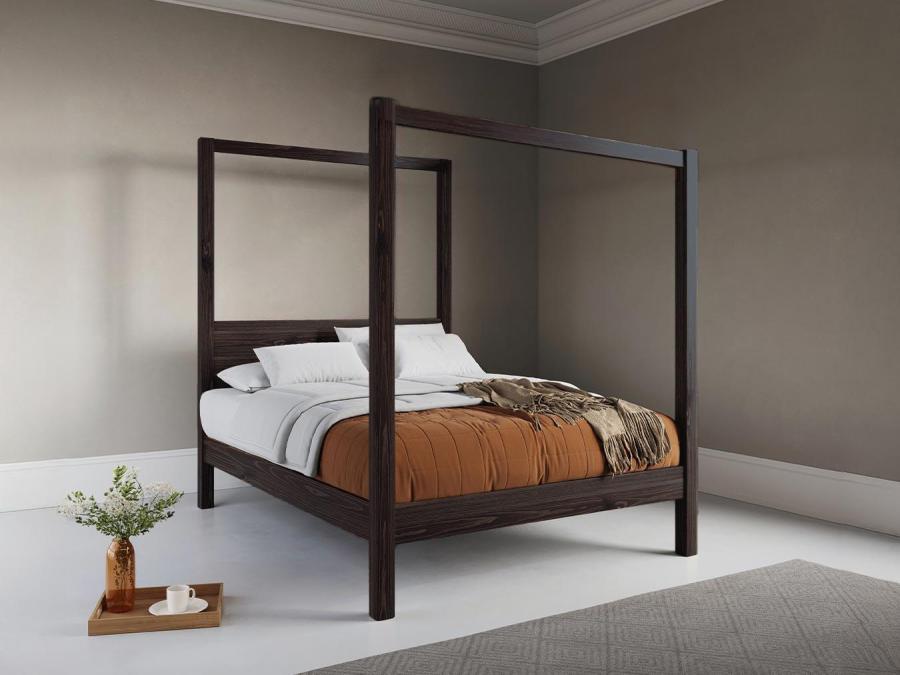 black four poster bed new forest design by get laid beds