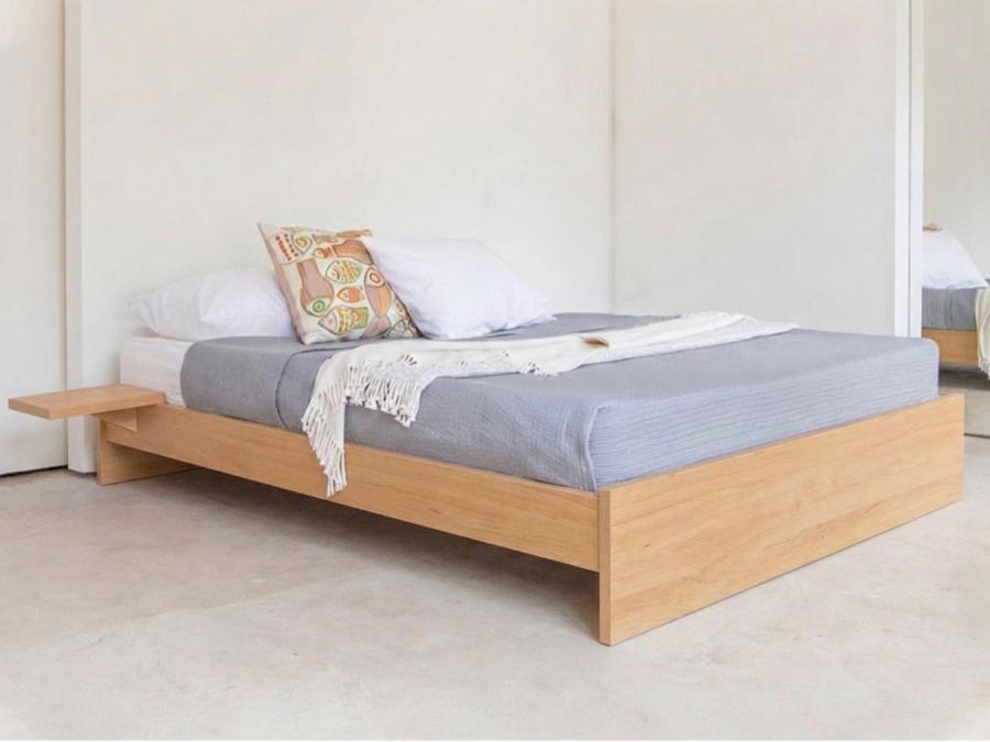 Enkel Bed (No Headboard) Beech