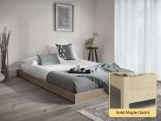 solid maple low platform bed frame enkel design by get laid beds