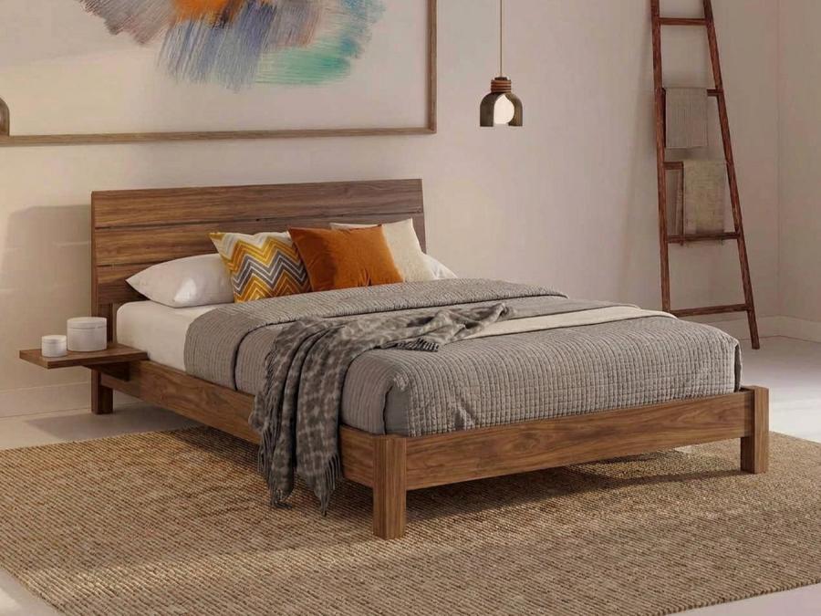 Low Kensington Bed Walnut