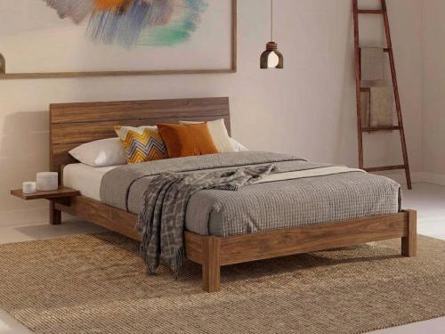 Low Kensington Bed Walnut