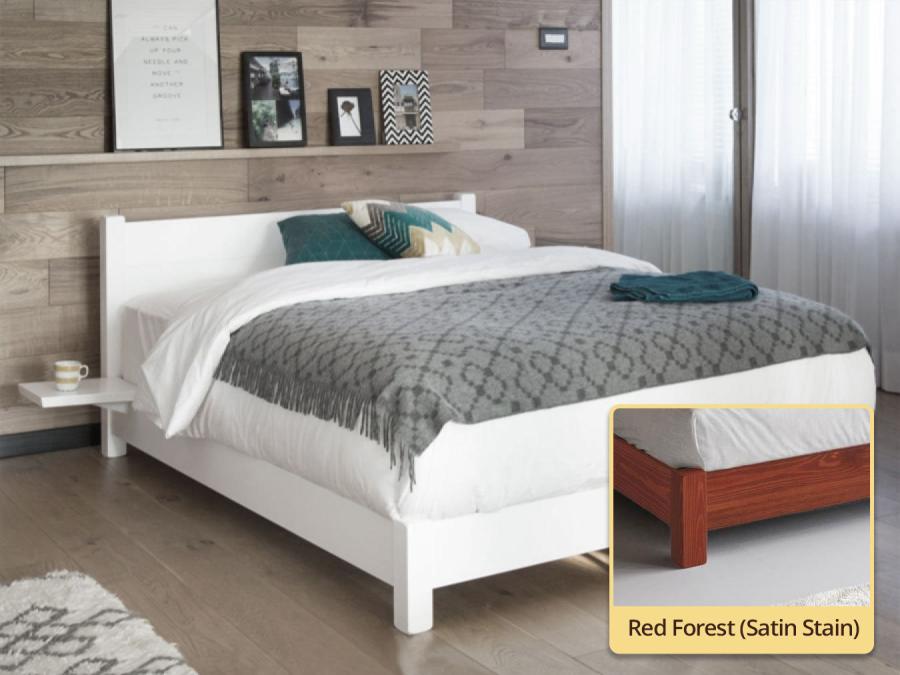 red japanese bed frame low space saver design by get laid beds