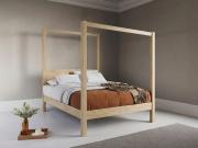 New Forest Four Poster Bed Ash