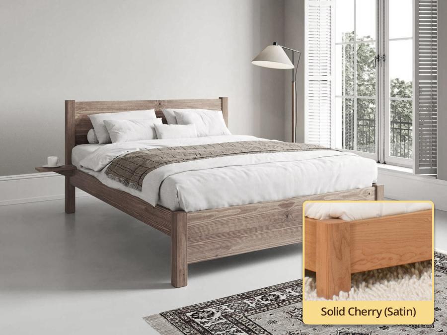 get laid beds solid cherry oxford bed