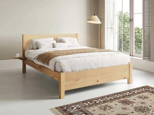 oxford bed in natural untreated