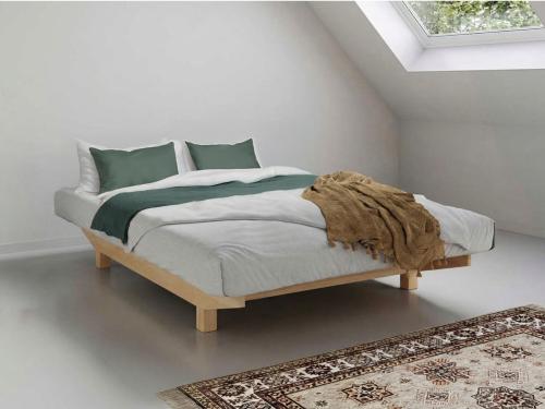 Shoreditch Bed (Space Saver / No Headboard) Maple
