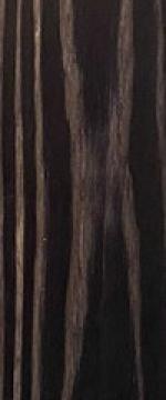 black wood colour sample