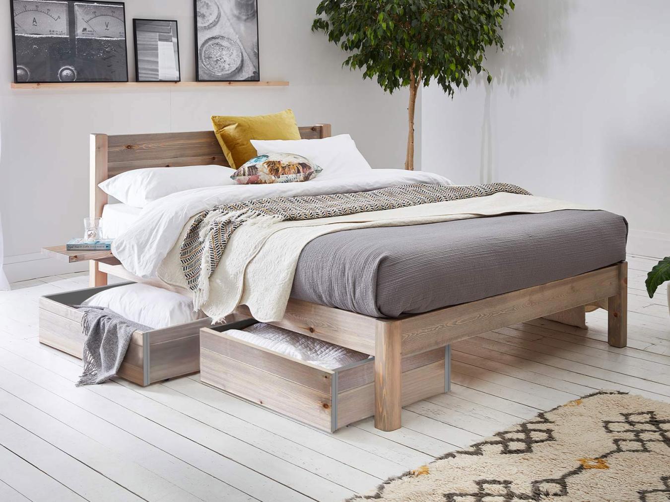 White Knight Bed (Space Saver)