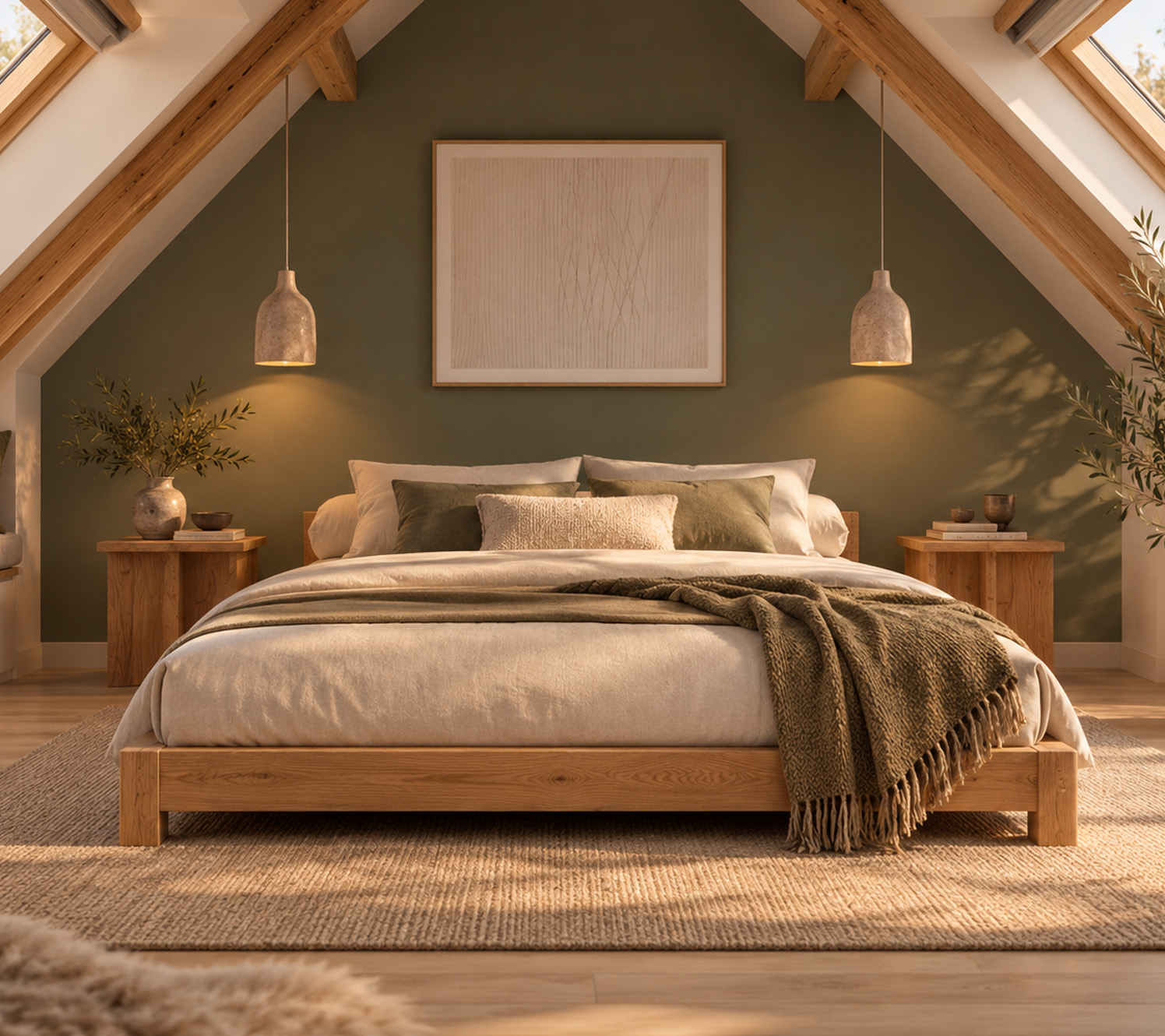 loft bedroom design ideas Gable Accent