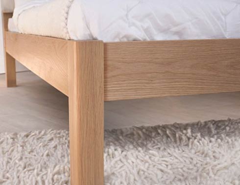 square wooden leg